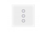 Akubela Curtain control panel - White